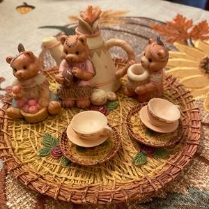 Miniature Bears Tea Set